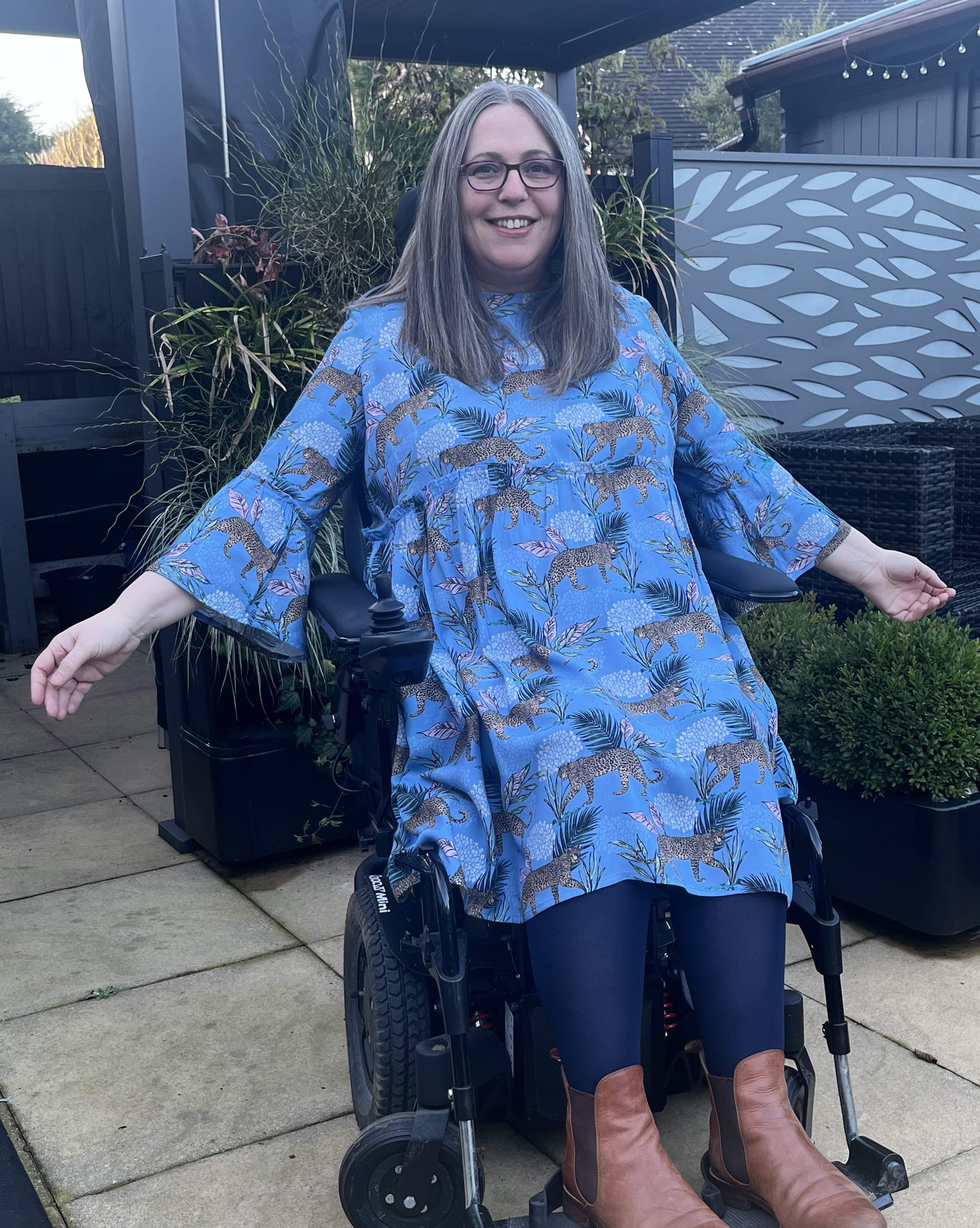 Tatb Indigo Dress